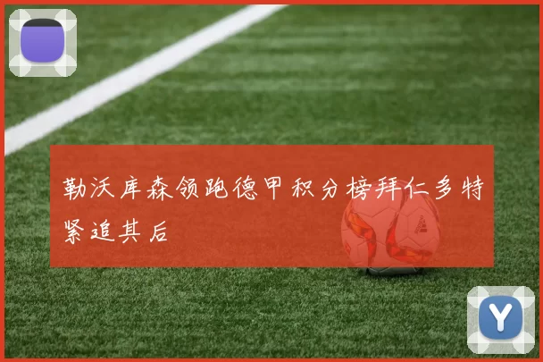 勒沃库森领跑德甲积分榜拜仁多特紧追其后